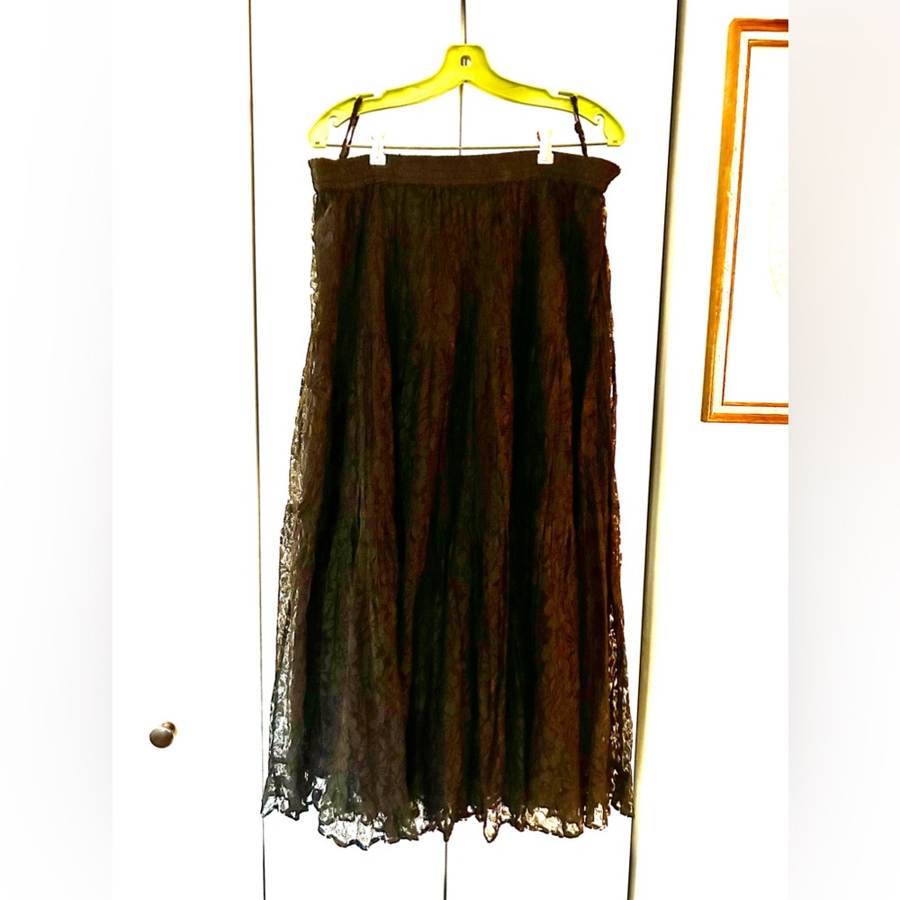 Women’s Y2K/90s, Gothic, Dark Academia Inspired Nostalgia Skirt - Stretched Out
